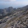 Dalla Carcaraia, vista verso Roccandagia. Dalla Carcaraia, vista verso Roccandagia.